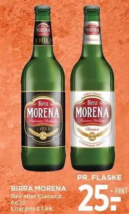 MENY BIRRA MORENA tilbud