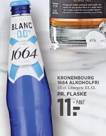 MENY KRONENBOURG 1664 ALKOHOLFRI tilbud