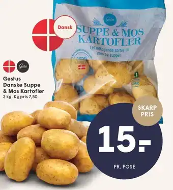 SPAR Gestus Danske Suppe & Mos Kartofler 2 kg tilbud