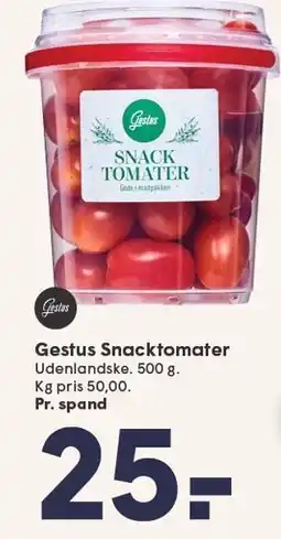 SPAR GESTUS SNACKTOMATER 500 g tilbud