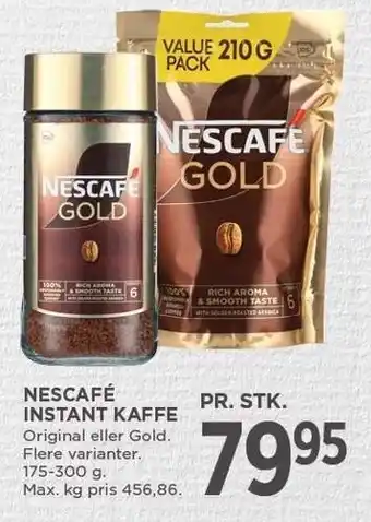 MENY NESCAFÉ INSTANT KAFFE tilbud