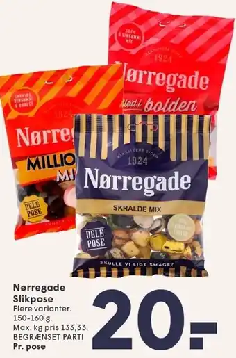 SPAR Nørregade Slikpose 150-160 g tilbud