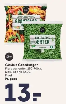 SPAR Gestus Grøntsager 250-700 g tilbud