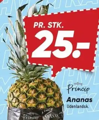 Bilka Salling Princip Ananas tilbud