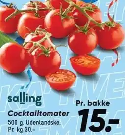 Bilka Salling Cocktailtomater tilbud