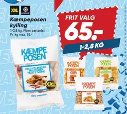 Bilka Kæmpeposen kylling tilbud