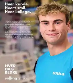 Bilka Hver kunde, Hvert smil, Hver kollega tilbud