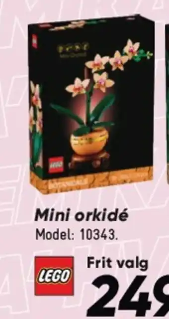 Bilka LEGO Mini orkidé tilbud