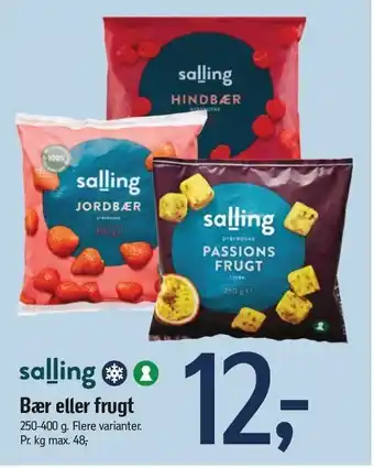 Føtex Salling Bær eller frugt tilbud