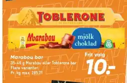 Bilka Marabou bar tilbud