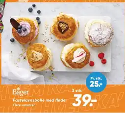 Bilka Fastelavnsbolle med fløde tilbud