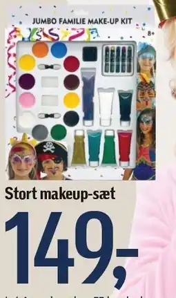 Føtex Stort makeup-slt tilbud