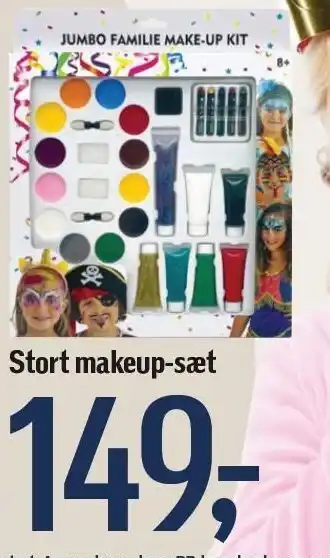 Føtex Stort makeup-slt tilbud