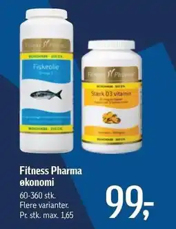 Føtex Fitness Pharma økonomi tilbud