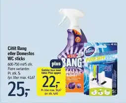 Føtex Cillit Bang eller Domestos WC sticks tilbud