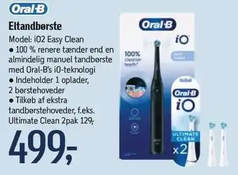 Føtex Oral-B Eltandbørste tilbud