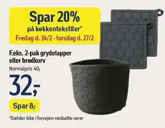 Føtex Spar 20% på køkkentekstiler tilbud