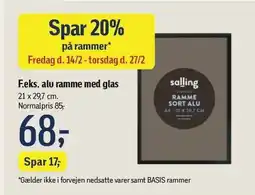 Føtex Spar 20% på rammer tilbud