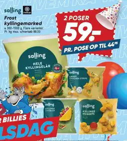 Bilka Salling Frost kyllingemarked tilbud