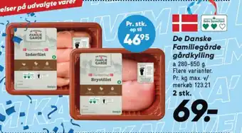 Bilka De Danske Familiegårde gårdkylling tilbud