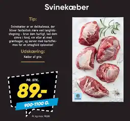 Bilka Svinekæber tilbud