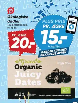 Bilka Økologiske dadler tilbud