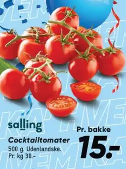 Bilka Cocktailtomater tilbud