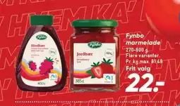 Bilka Fynbo marmelade tilbud