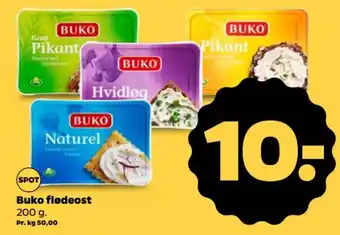 Netto Buko flødeost tilbud