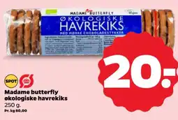 Netto Madame butterfly økologiske havrekiks tilbud