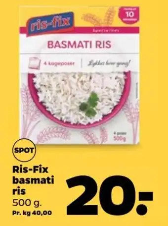 Netto Ris-Fix basmati ris tilbud