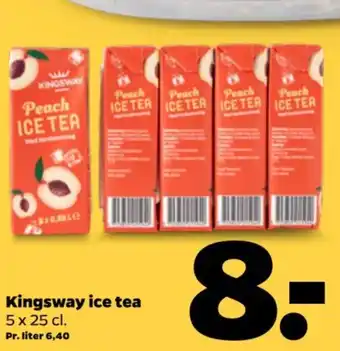 Netto Kingsway ice tea tilbud