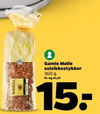 Netto Gamle Mølle solsikkestykker tilbud