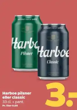 Netto Harboe pilsner eller classic tilbud