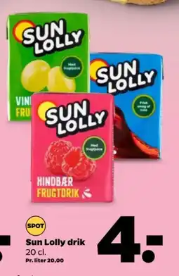 Netto Sun Lolly drik . tilbud