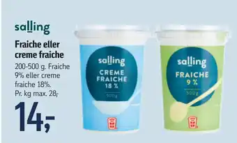 Føtex Fraiche eller creme fraiche tilbud