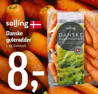 Føtex Danske gulerødder tilbud