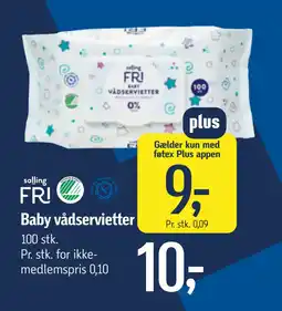 Føtex Baby vådservietter tilbud