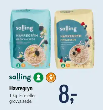 Føtex Havregryn tilbud