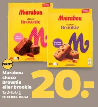 Netto Marabou choco brownie eller brookie tilbud