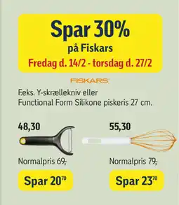 Føtex Spar 30% på Fiskars tilbud