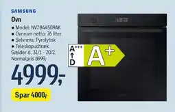 Føtex Ovn tilbud