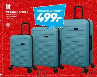 Bilka Vacation trolley tilbud