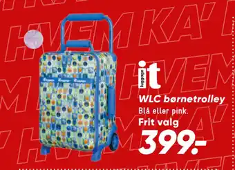 Bilka WLC børnetrolley tilbud