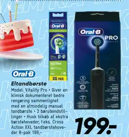 Bilka Eltandbørste tilbud