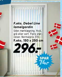 Bilka Debel Line lamelgardin tilbud