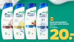 Netto Head and shoulders shampoo eller balsam tilbud