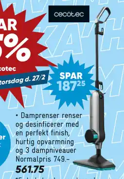 Bilka Damprenser tilbud