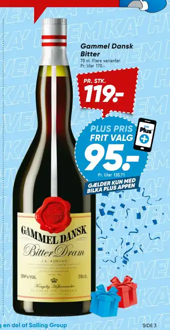 Bilka Gammel Dansk Bitter tilbud