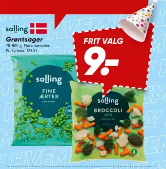 Bilka Grøntsager tilbud